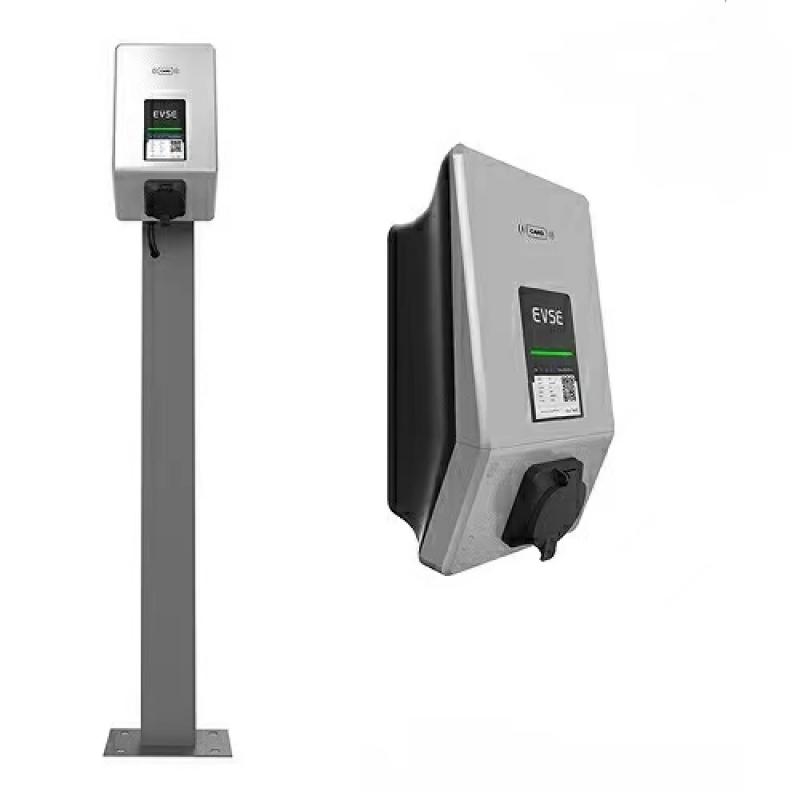 11KW Intelligent OCPP Commercial EV Charging Station with Socket 